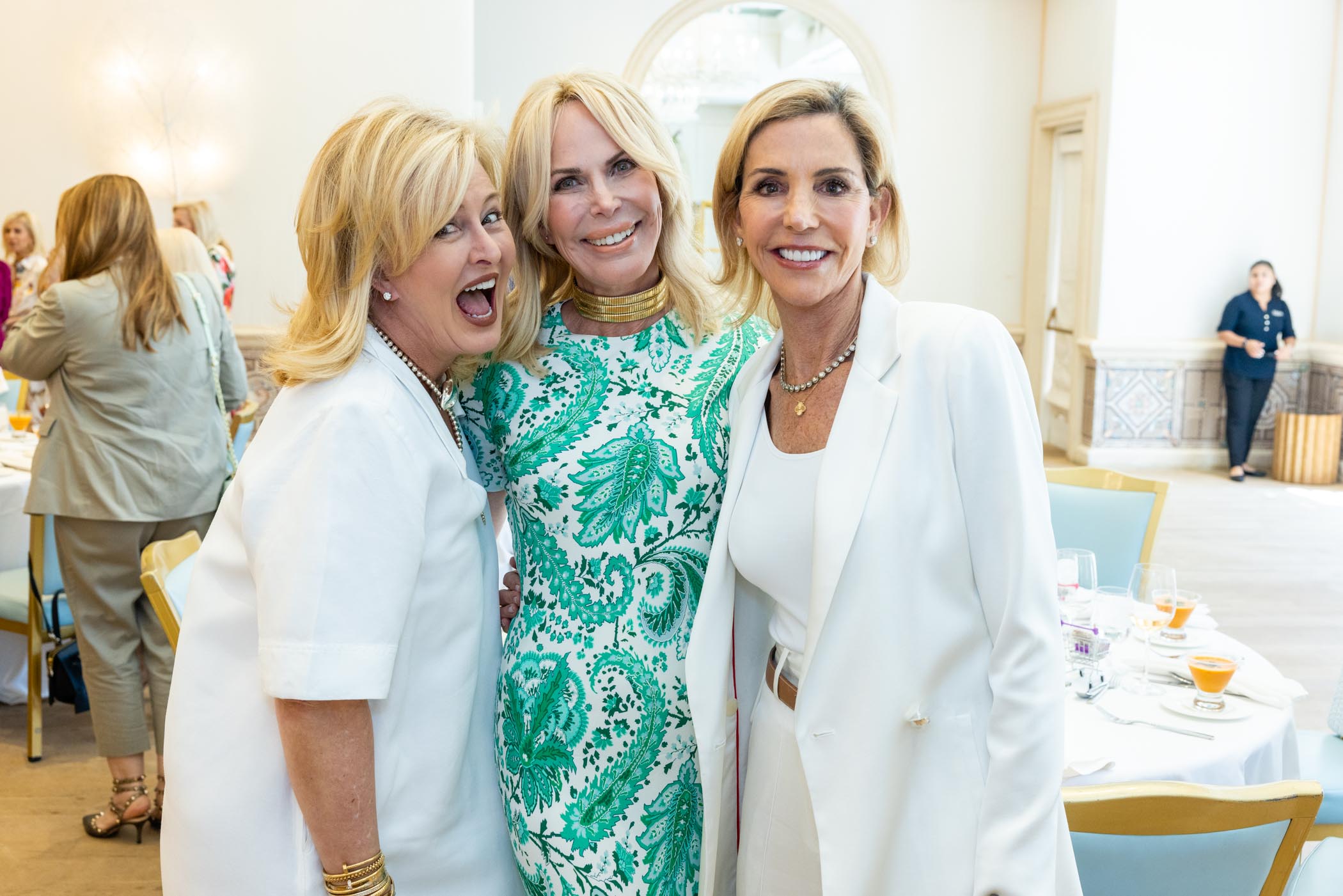 Jacqui Michel, Michelle Worth, Laura Tanne at Thank You Luncheon