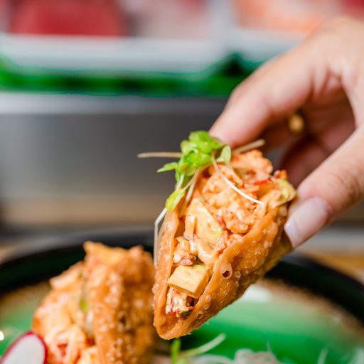 Lobster Taco at Yakitori Sushi House in Delray Beach