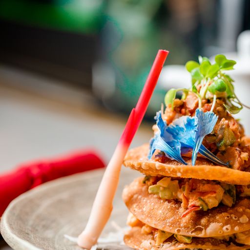 Lobster Tower at Yakitori Sushi House in Delray Beach