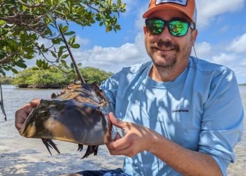 Lake Worth Waterkeeper Reinaldo Diaz is a busy man with many posts in the community
