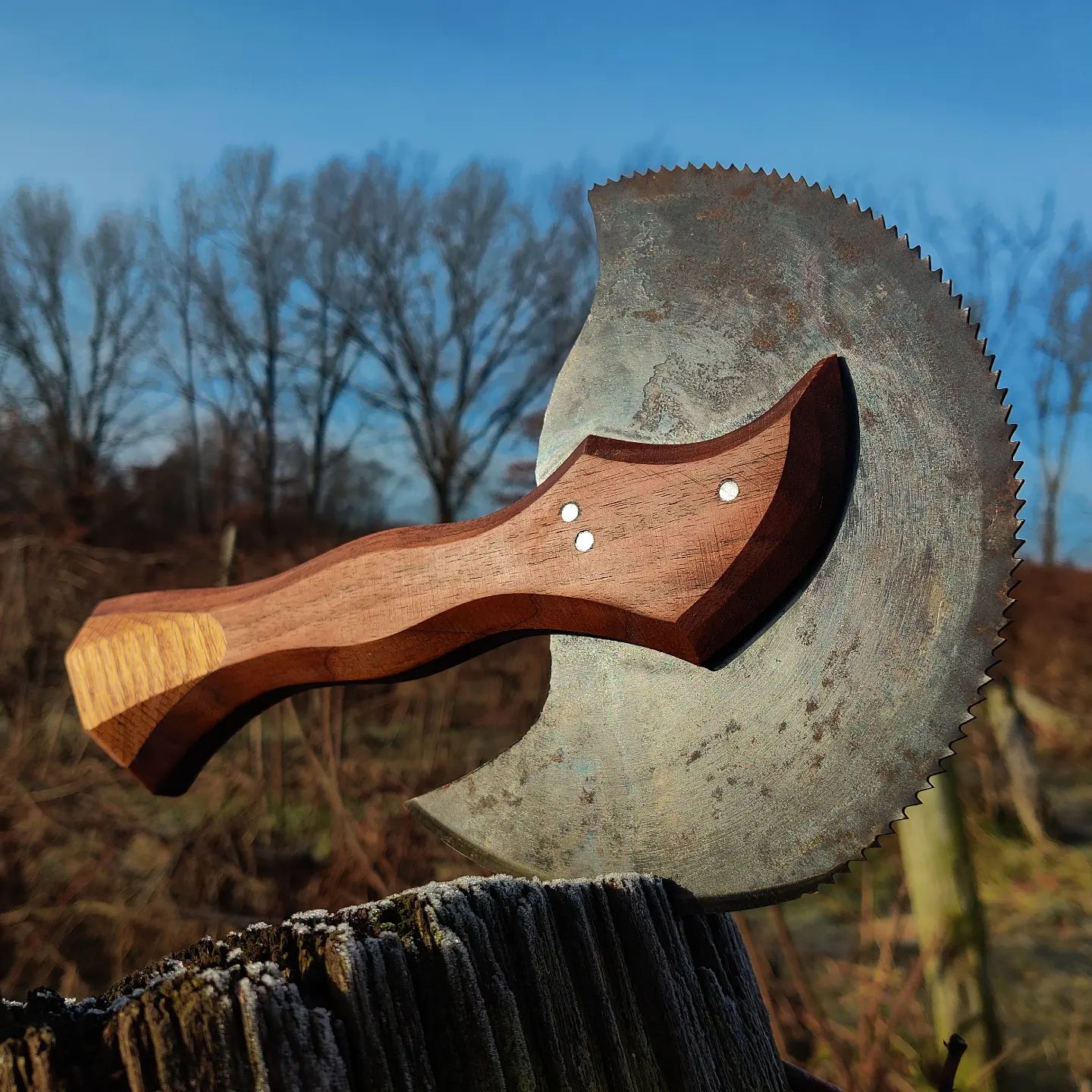 Sawblade Hatchet by Airman Bennett Cooper