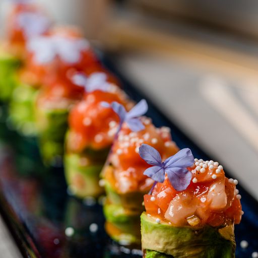 Sexy Lady Roll at Yakitori Sushi House in Delray Beach