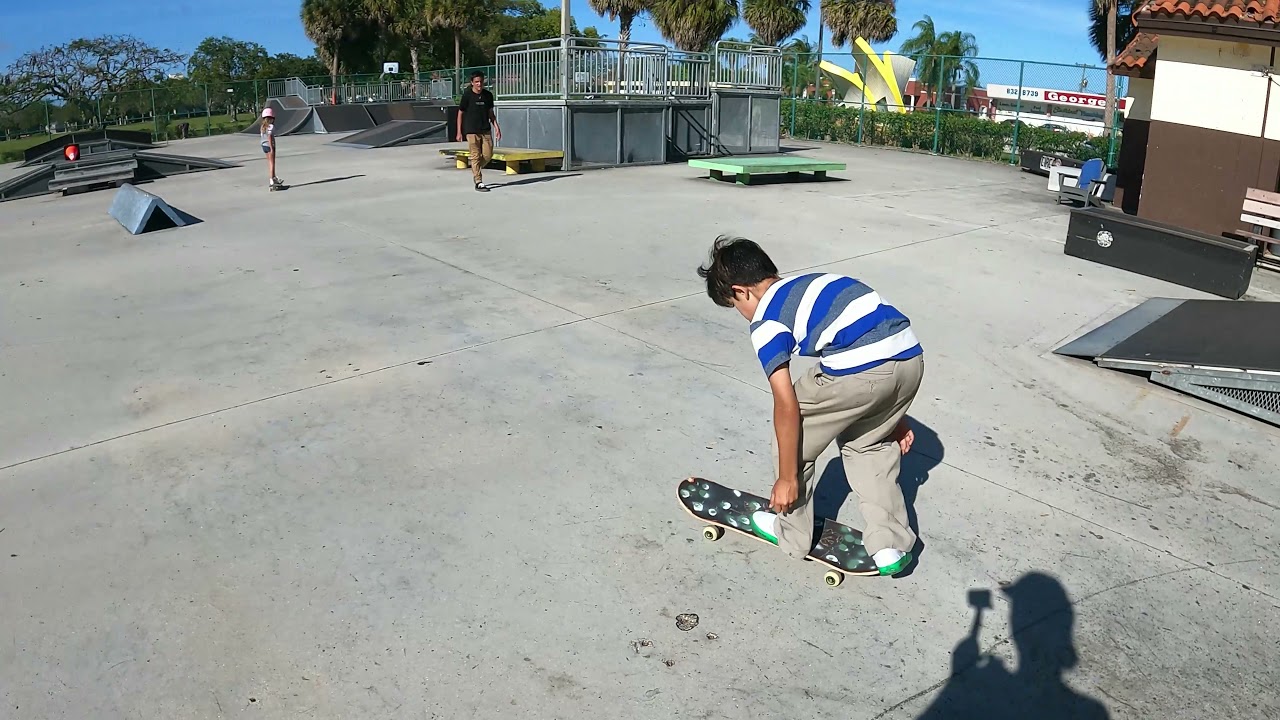 Phipps Skate Park in West Palm Beach home of the Bartle BBQ Hang