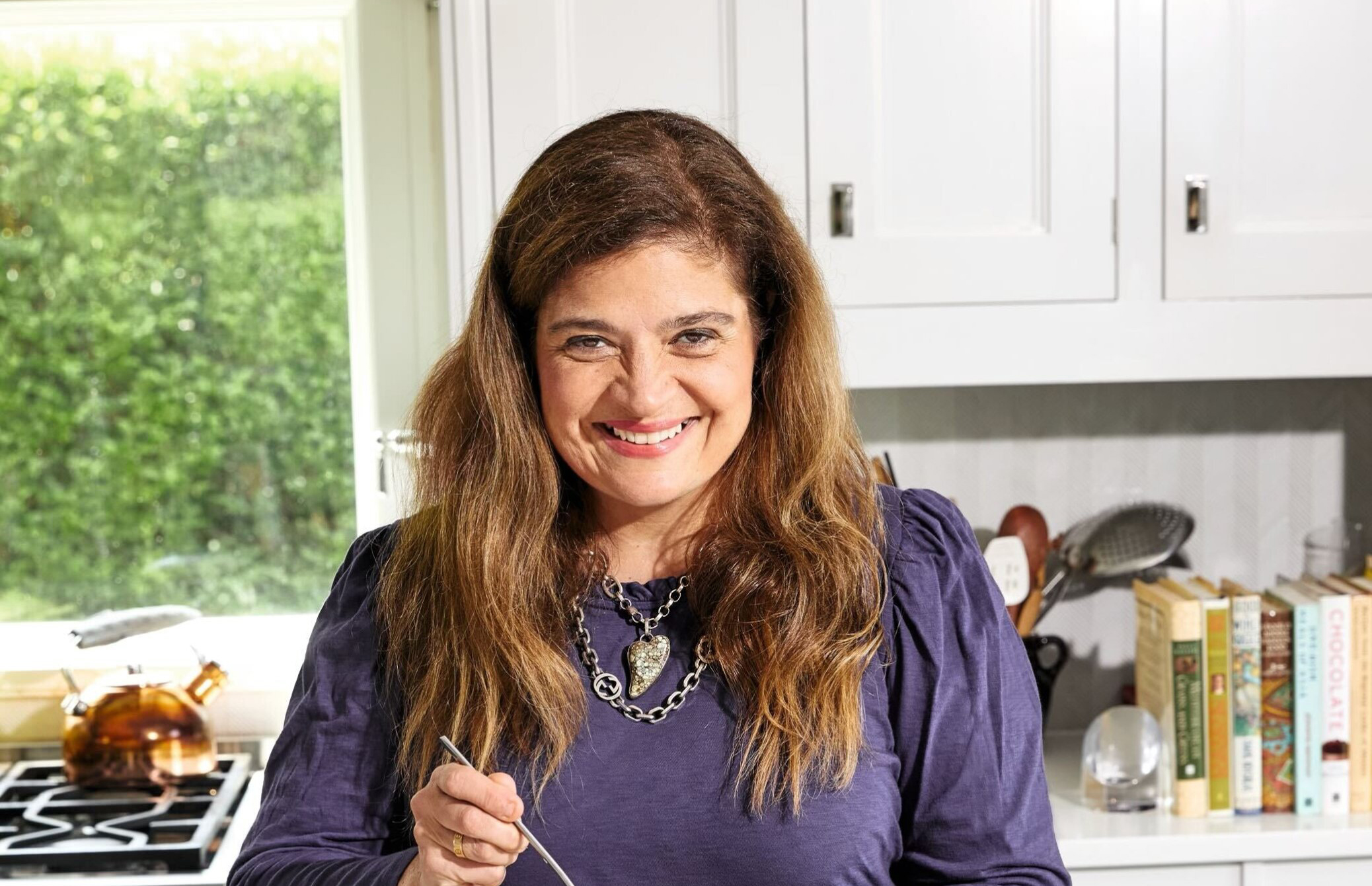 Your GrillHampton host Alex Guarnaschelli