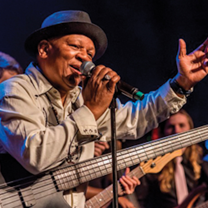 Bakithi Kumalo Band is playing Hamptons Jazz Fest