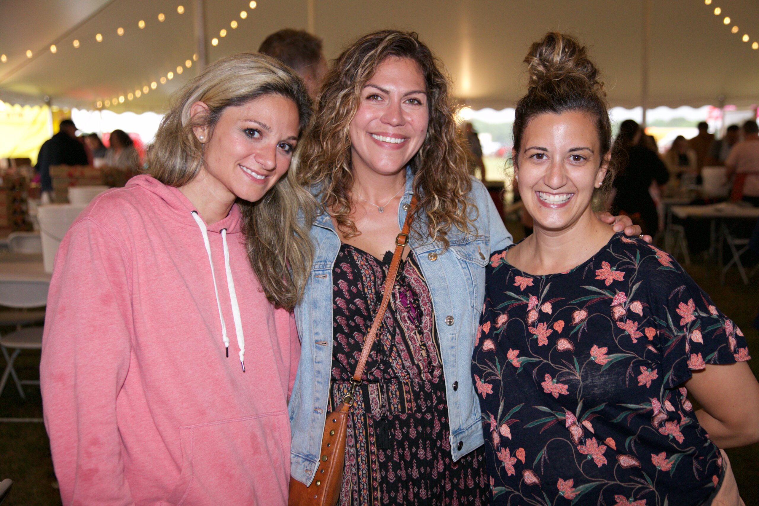 Michelle Quinn, Samantha Moore, Stacy Cobis at the Strawberry Festival