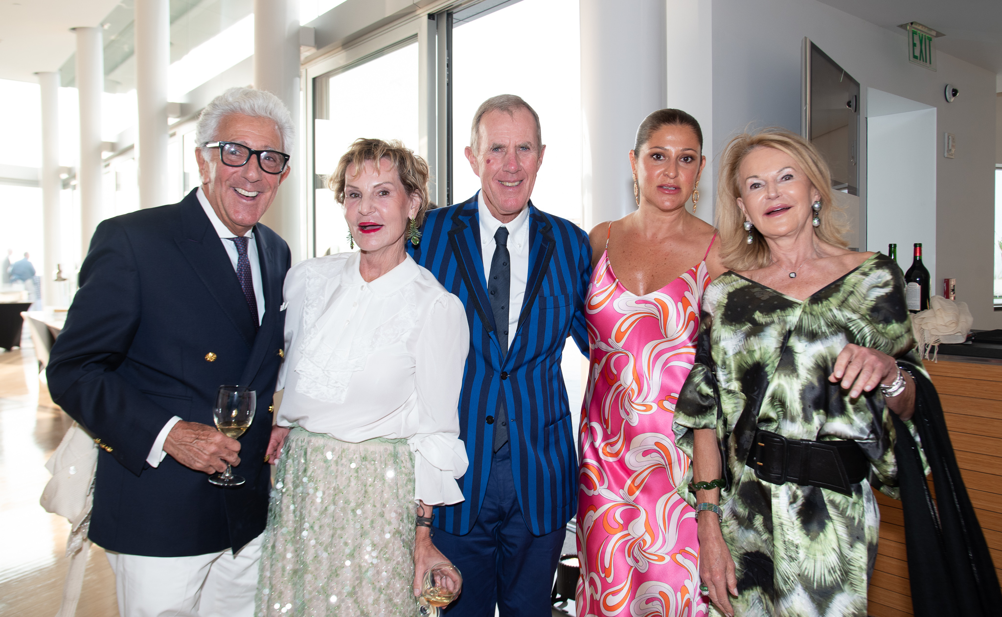 Philip White, Cornelia Heins, Ralph Heins, Kristin Eberstadt, Yvonne Rieber at the Monte Carlo Night