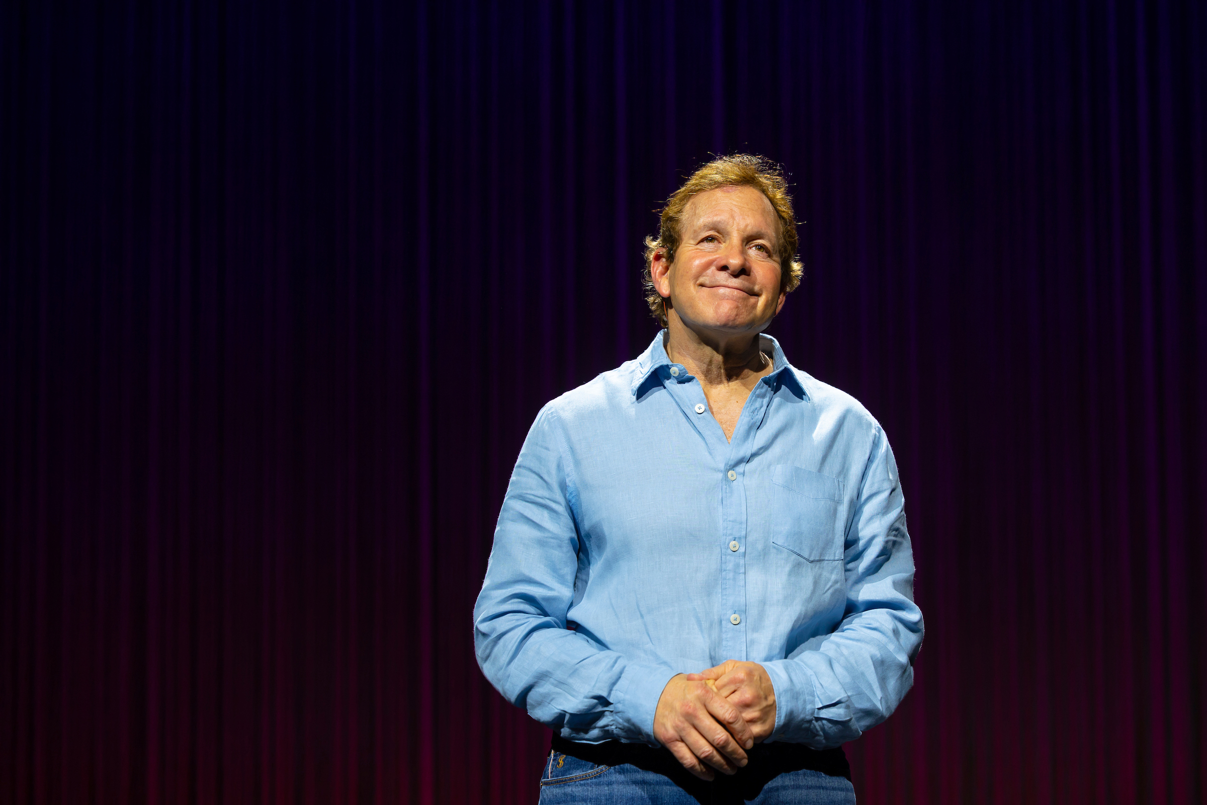 Steve Guttenberg in the premiere of "Tales from the Guttenberg Bible" at George Street Playhouse