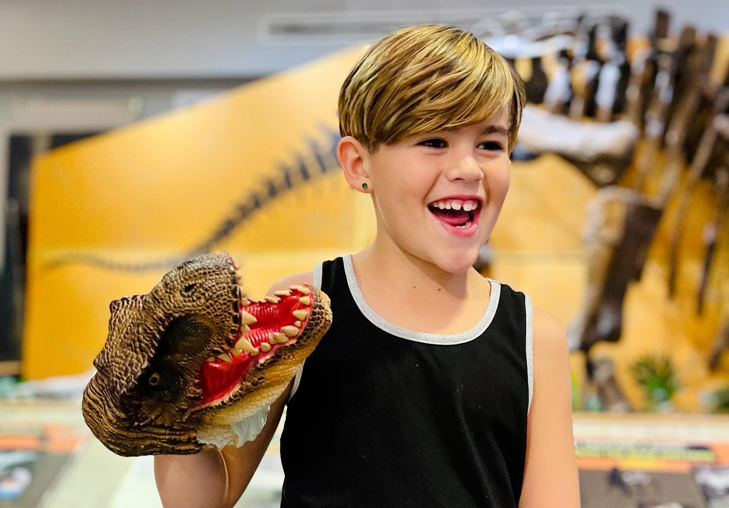 Your kids will love Jurassic Camp at the Mall at Wellington Green