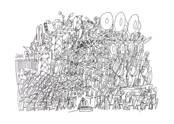 Concerts music cartoon by Dan Rattiner