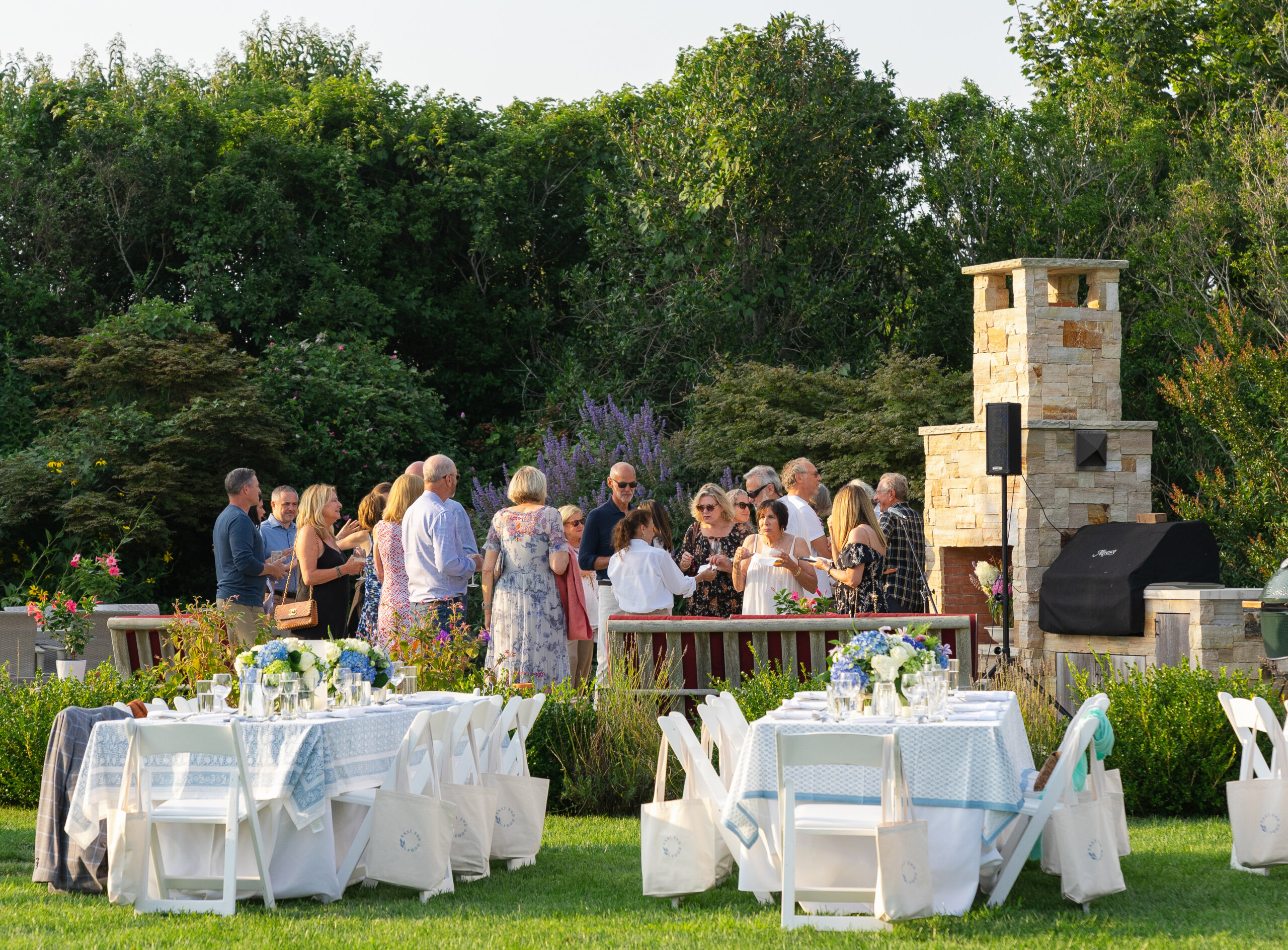 East End Food Hub was officially launched at a special party in Sagaponack on Sunday