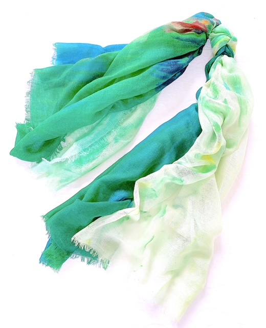 One of Marcia Lorente Howell's scarves by James Paul Cheung Cashmere