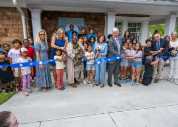 Officials celebrated the long-awaited debut of the Bridgehampton Child Care & Recreational Center’s new $3.3 million facility