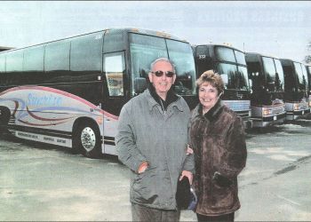 Frank and Claire Martinez of Sunrise Buses