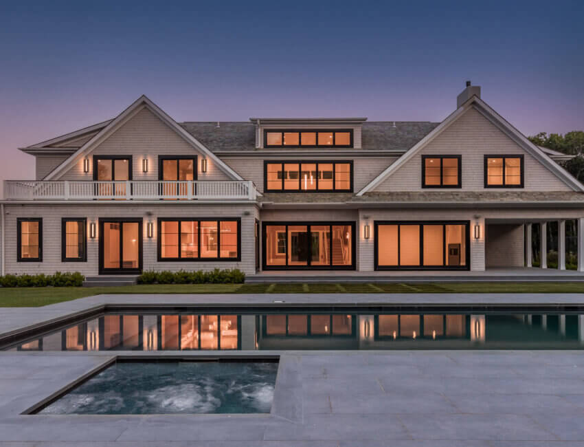 The nearly 10,000-square-foot house at 357 Edge of Woods Road in Water Mill is asking just under $11.5 million. SERHANT. Studios