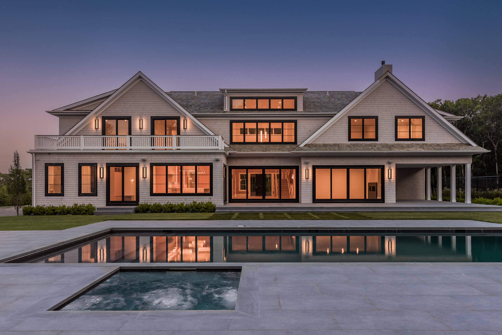The nearly 10,000-square-foot house at 357 Edge of Woods Road in Water Mill is asking just under $11.5 million. SERHANT. Studios