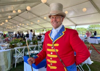 Hampton Classic Ringmaster Alan Keeley at the 2023 Hampton Classic