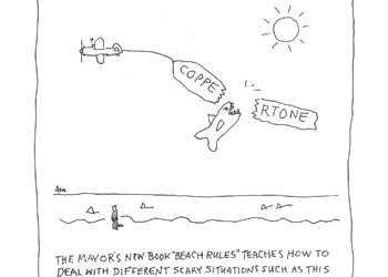 ocean rules Cartoon by Dan Rattiner