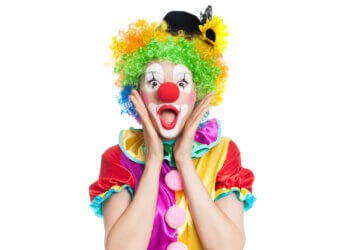 You kids can take a class in clowning this week.