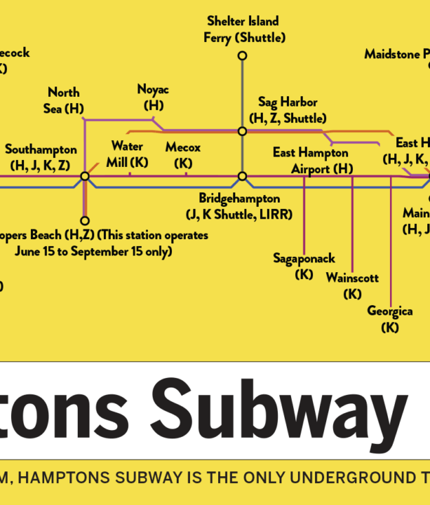 new hamptons subway map