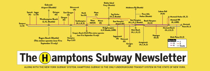 new hamptons subway map