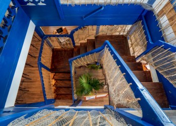 Visit the Manna at Lobster Inn staircase this fall