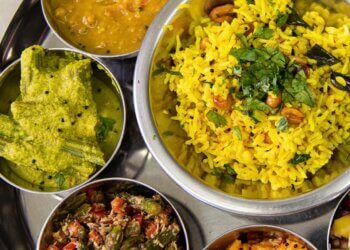 A South Indian-inspired meal from Tapovana Lunch Box