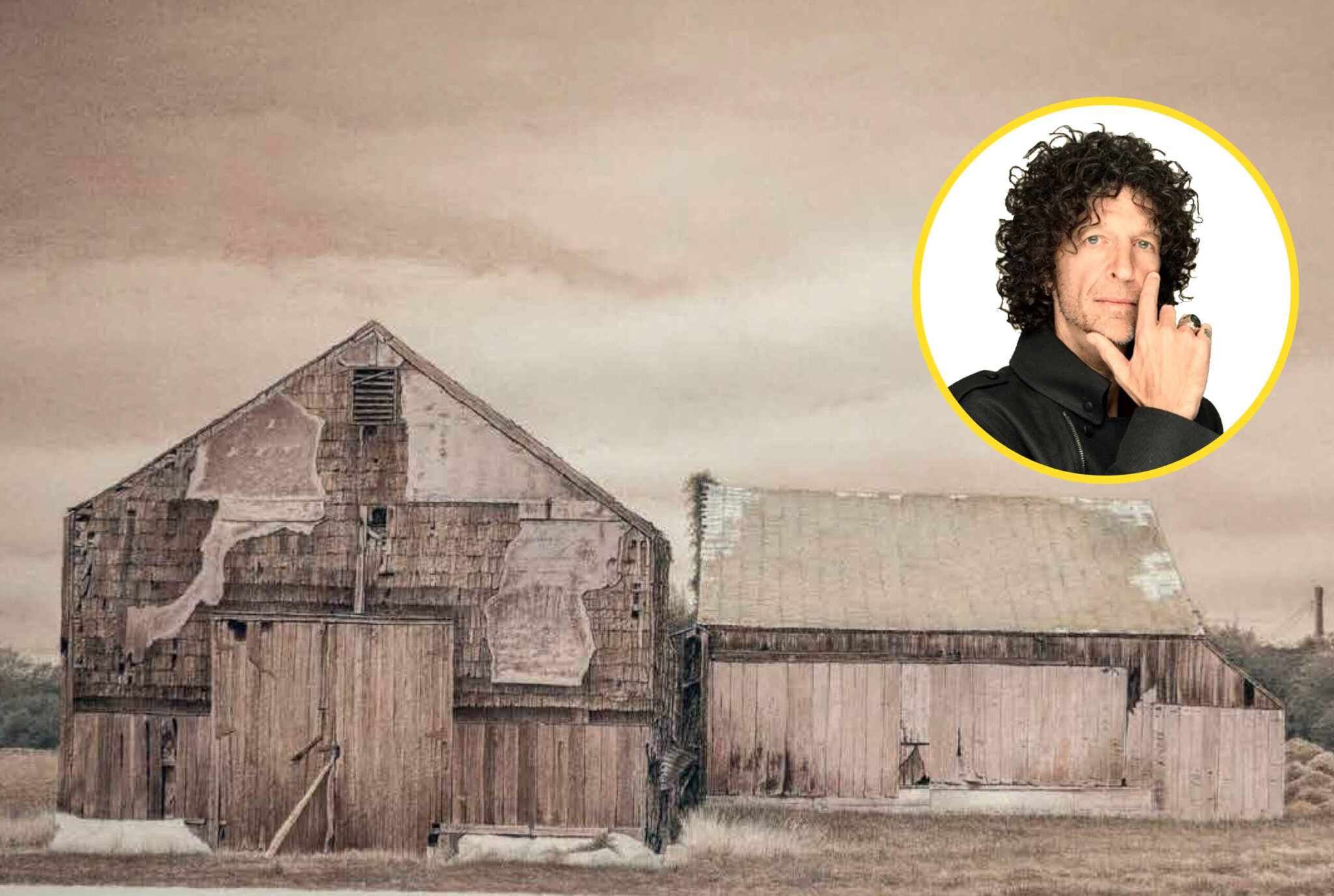 Corwith Barns painting by Howard Stern