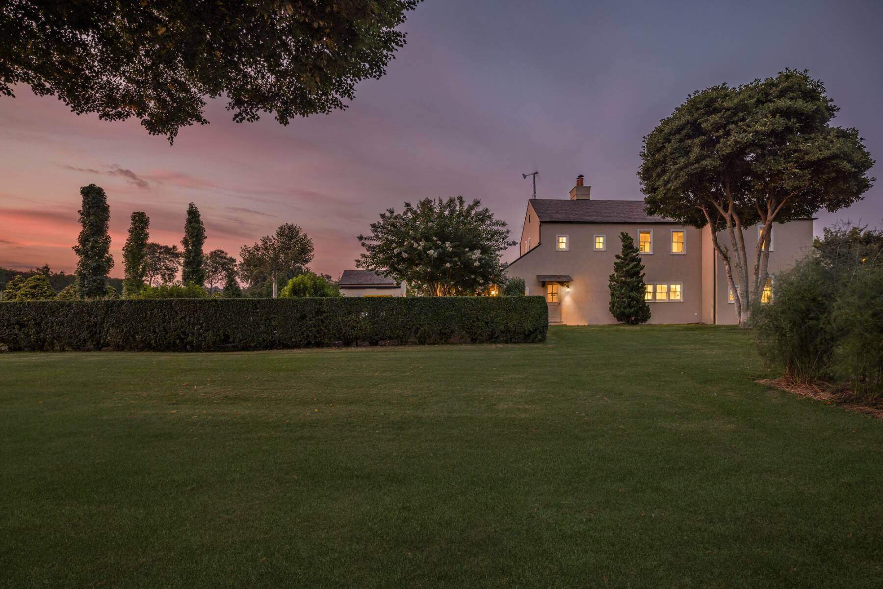 The European-style villa at 160 Long Lane in East Hampton is asking $5.995 million. Lena Yaremenko for Sotheby’s International Realty