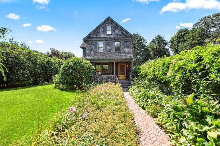 Built in 1916, the house at 65 Wooley Street in Southampton Village has some serious modern art roots. Brian Bailey/Media Hamptons for Corcoran
