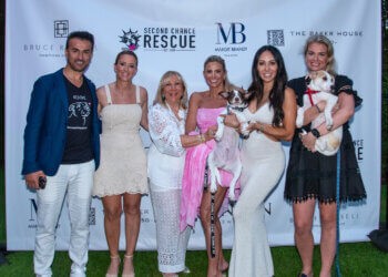 Zach Erdem, Candy Udell, Lisa Blanco, Melissa Gorga, Kate McEntee at NYC Second Chance Rescue's Pawparazzi