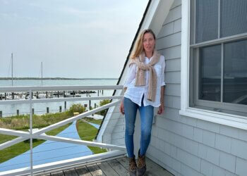 Andrea Tese, owner of Minnow in New Suffolk.