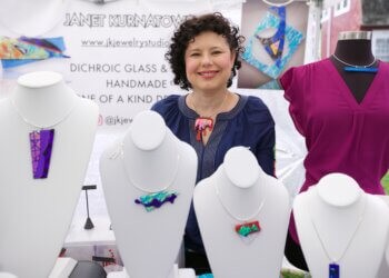 Janet Kurnatowski at Autumn Antiques, Fine Arts & Crafts Fair