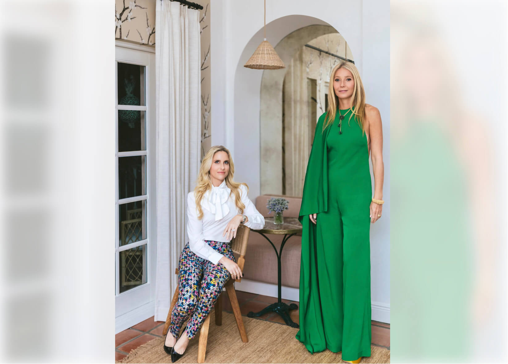 Gwyneth Paltrow and Sarah Wetenhall Celebrate goop’s 15th Anniversary and debut of the goop Villa at The Colony Hotel, Photo: Nick Mele