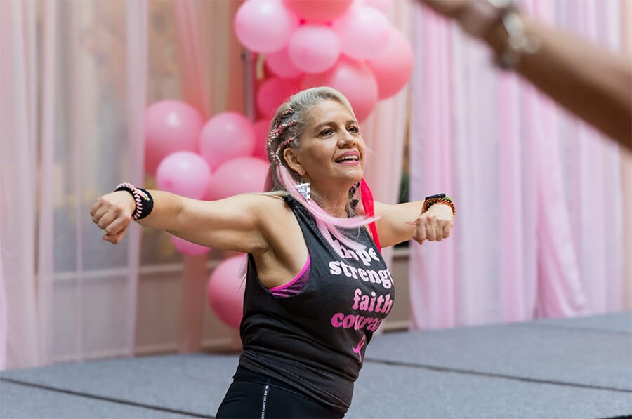 The Pink Party and Zumba Dance Party at The Mall at Wellington Green