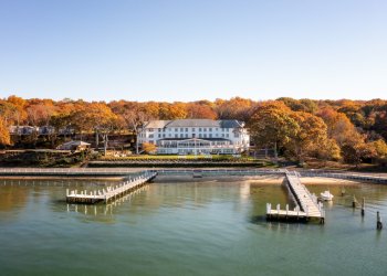 Fall at the Pridwin Hotel