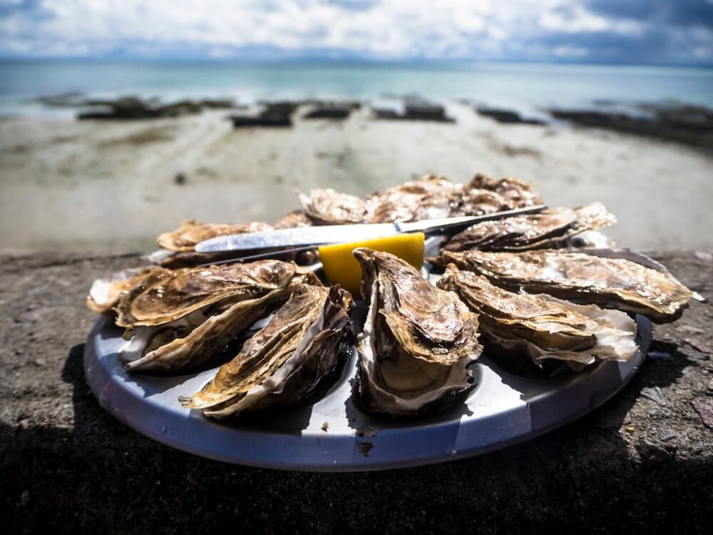 A platter of oyster from Anchor and Bell, which is part of Long Island Oyster Fest.