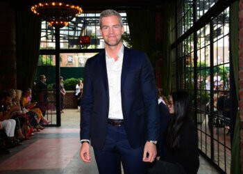 NEW YORK, NY - SEPTEMBER 9: Ryan Serhant attends Elizabeth Kennedy For LBV Debuts At NYFW at Bowery Hotel Terrace on September 9, 2019 in New York. (Photo by Aurora Rose/PMC/PMC) *** Local Caption *** Ryan Serhant