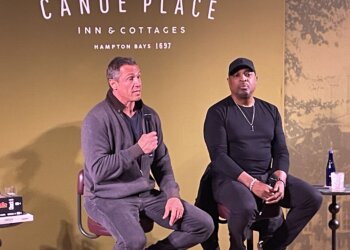 Chris Cuomo and Chuck D at Canoe Place