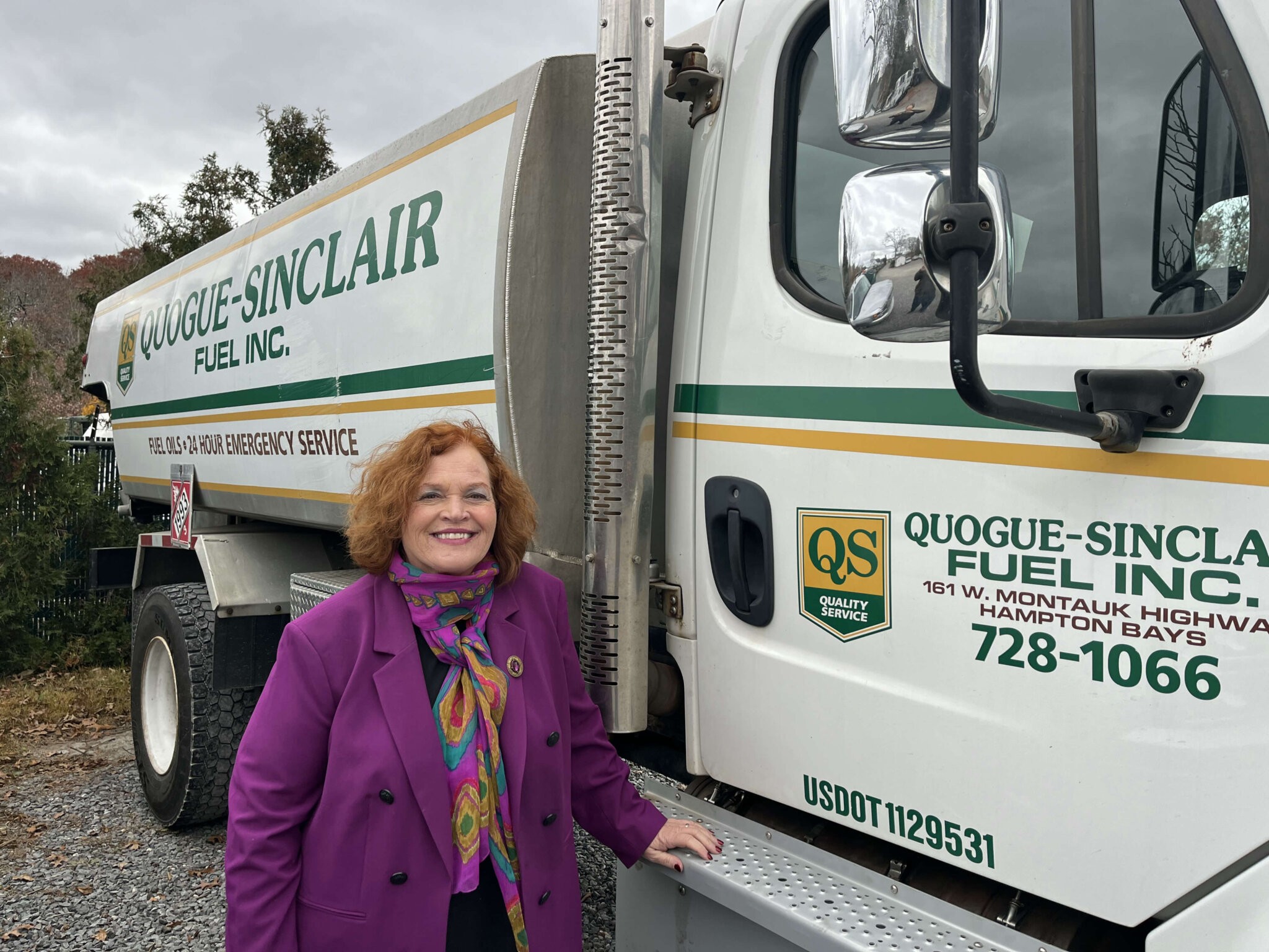 Brenda Sinclair of Quogue-Sinclair Fuel