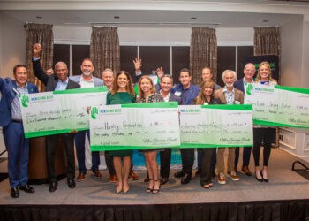 Men Giving Back donated their top Golden Grants to Boca Helping Hands, the Hanley Foundtion, American Association of Caregiving Youth, and Love Serving Autism