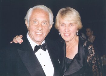 Joan Levan with her late husband Marvin