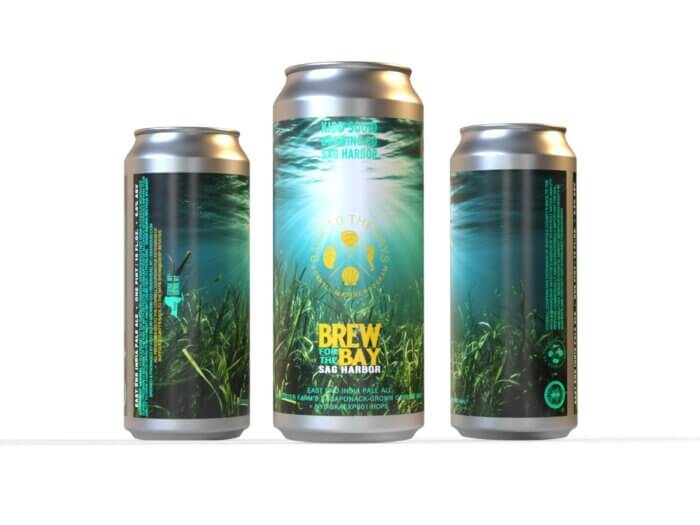 Brew for the Bay Sag Harbor is the latet collab from Kidd Squid Brewing Co.