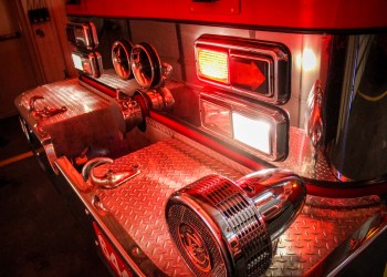 House fire truck