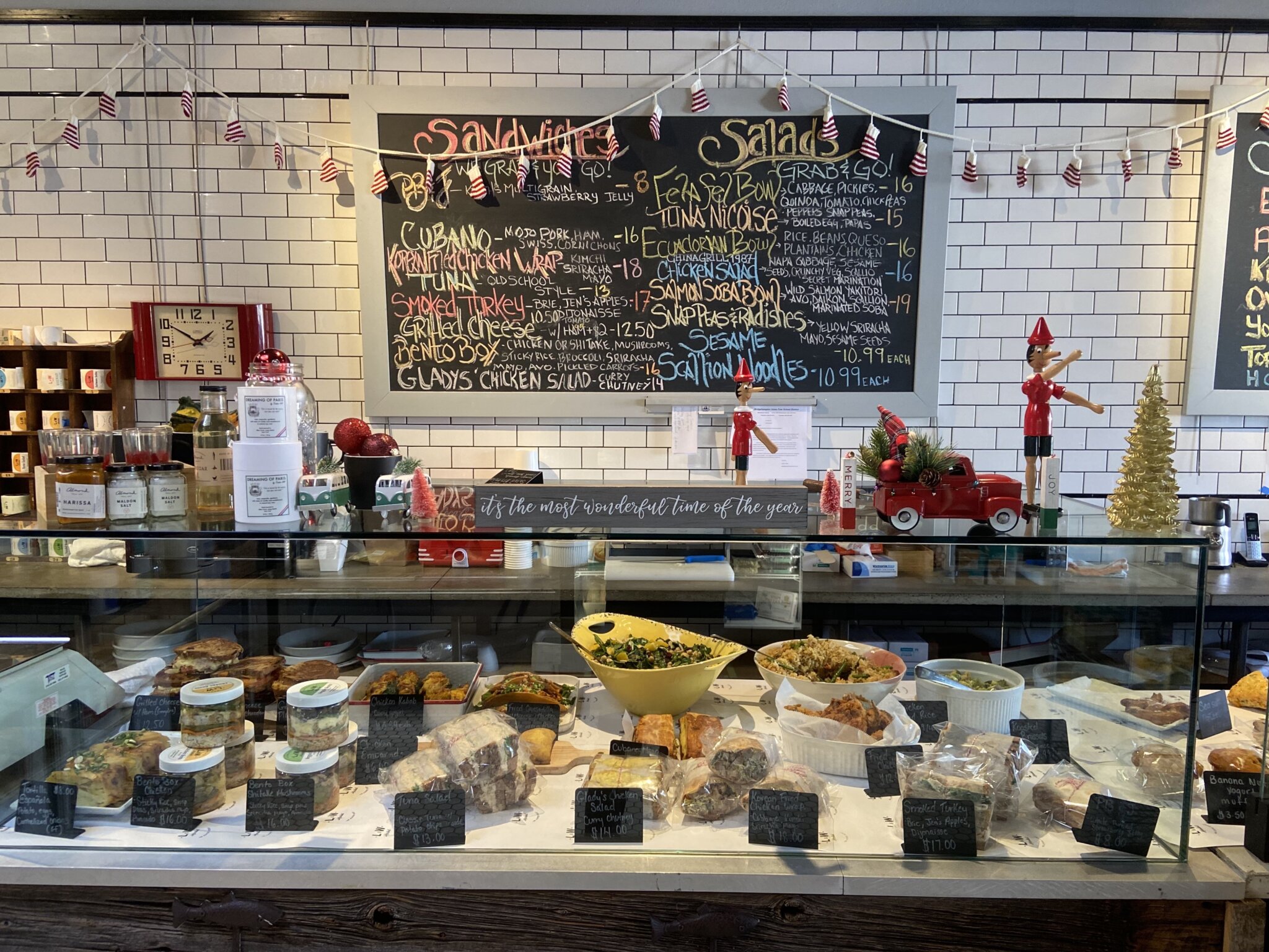 It's the most wonderful time of the year at L&W Market in Bridgehampton.