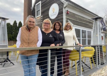 The team behind Bonfire Coffeehouse: Annette Rana Webb, Debbie Gipper, Dawn Rana Brophy and Lisa Rana.