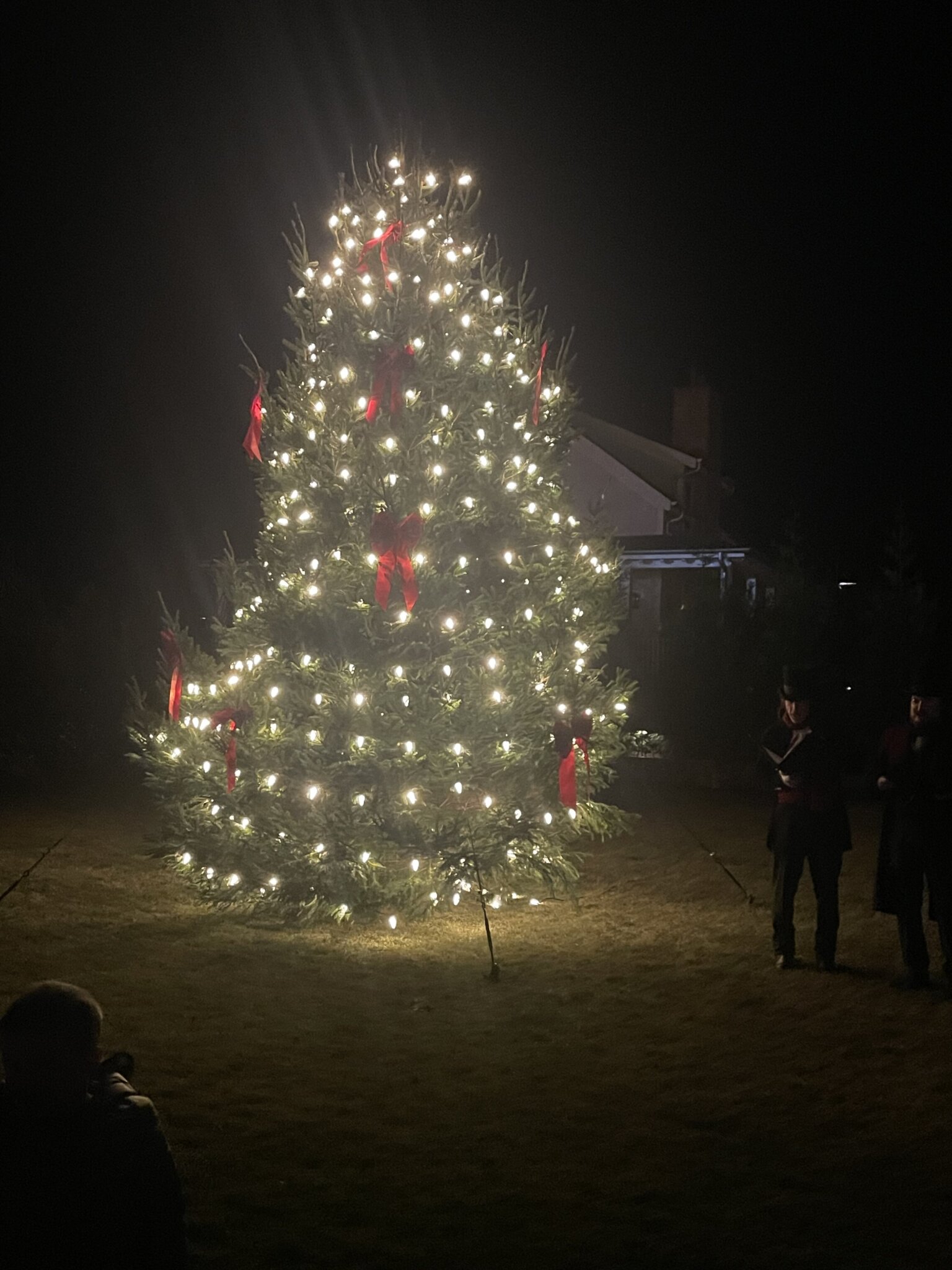 Canoe Place held a festive tree lighting on Friday, December 1 in Hampton Bays