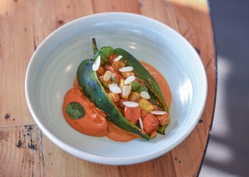 Learn how to make Chef Julian Medina's chile relleno December 14 at El Verano in Southampton Village