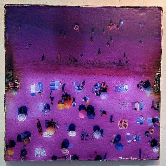 Bram Reijnders' "Purple Haze" and other works are available at DTR Modern Galleries.