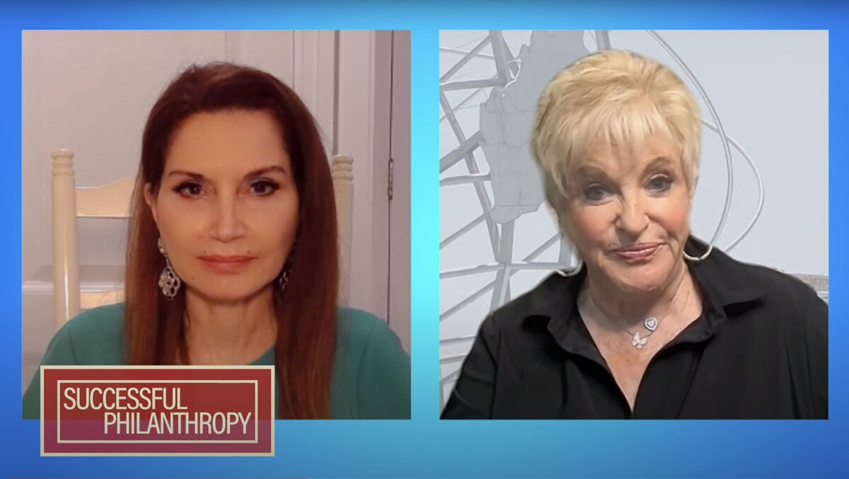 Vicki Schneps on Jean Shafiroff's Successful Philanthropy program on LTV East Hampton